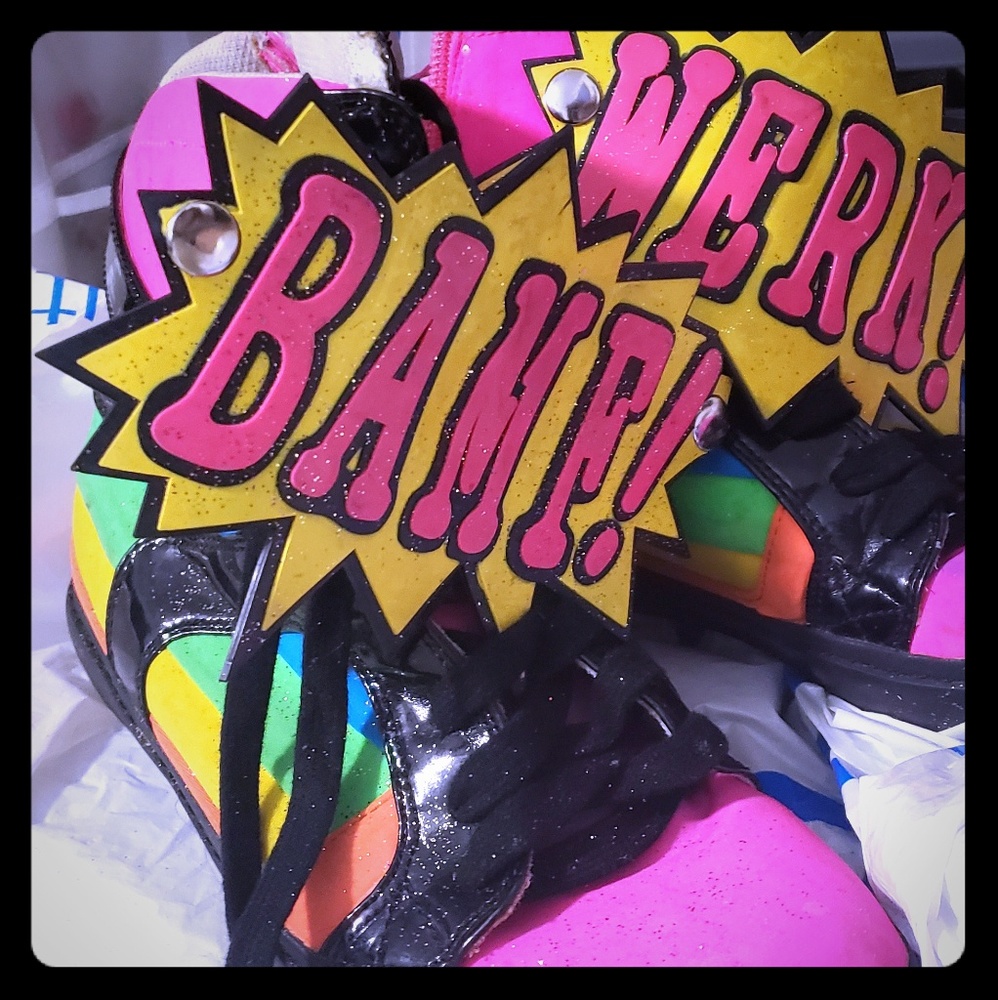 Geoffrey Campbell  high tops